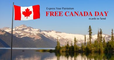 Free Ecards for Canada Day and 4th of July