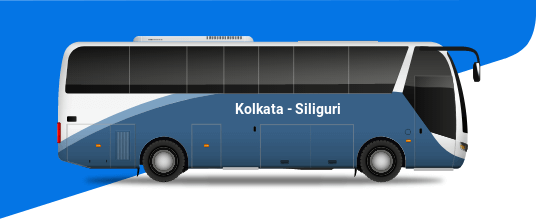 kolkata siliguri bus